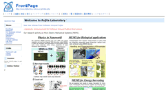 Desktop Screenshot of fujita3.iis.u-tokyo.ac.jp