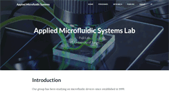 Desktop Screenshot of microfluidics.iis.u-tokyo.ac.jp